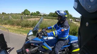 ON ROULE AVEC LES MOTARDS DE LA GENDARMERIE