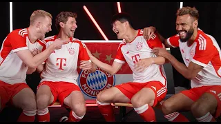 De Ligt, Müller & Choupo-Moting get a Korean Lesson from Minjae 😃 | eFootball x FC Bayern