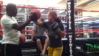 Mikayla Nebel and Rodger Mayweather Mittwork