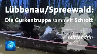 Lübbenau/Spreewald: Die Gurkentruppe sammelt Schrott | tagesthemen mittendrin