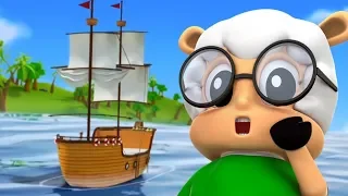 Я видел парусный корабль | дошкольные песни | I Saw A Ship Sailing | Preschool Songs | Kids Rhymes