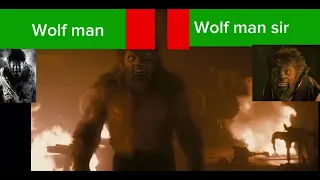 Wolfman vs Wolfman Sir healthbars