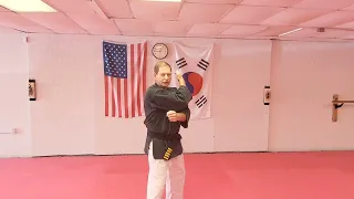 How to execute "Outside Knifehand Strike" (cross cut)