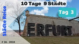 Erfurt | Städtereise |  Tag 3 |  10 Tage 9 Städte | Walking | City | Trip | Travel | Thüringen  #26