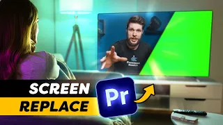 How to FAKE a TELEVISION SCREEN (Premiere Pro Tutorial)