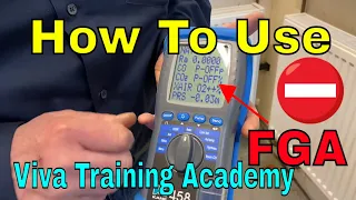 How to use a flue gas analyser - Gas Training with Viva Training Academy