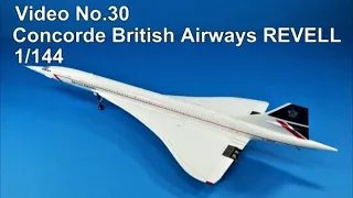 Step by Step 1/144 Concorde "British Airways" REVELL