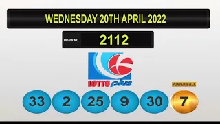 NLCB Lotto Plus Online Draws Wednesday 20th April 2022