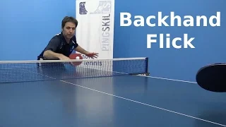 Backhand Flick | Table Tennis | PingSkills