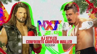 Aj Styles confronts Grayson Waller (Full Segment)