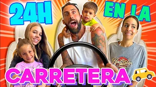 24 HORAS VIAJANDO 🚘 PASA ALGO INESPERADO 100% REAL | Familia Amiguindy