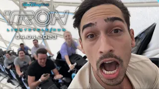 I Rode Tron Lightcycle Run EARLY! | FULL POV | My Opinion On Disney World's NEWEST Ride
