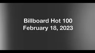 Billboard Hot 100- February 18, 2023