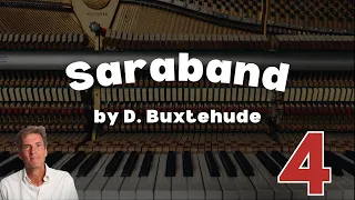 Saraband (from BuxWV 236) by D. Buxtehude: ABRSM Grade 4 Piano (2023 & 2024) - A6