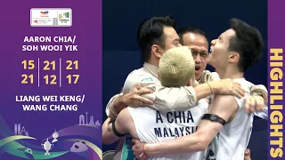 Piala Thomas 2024: Aaron Chia/Soh Wooi Yik 2-1 Liang Wei Keng/Wang Chang | Separuh Akhir
