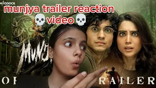 Munjya trailer reaction video| Priyanka chaudhary video|