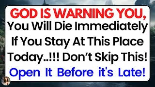 11:11😱God says; Be Alert! Your Will Die Immediatly If You Stay Here 💌Gods Message #jesusmessage #god