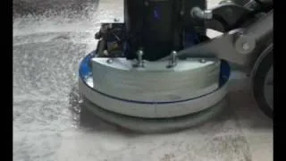 Marble Stone Polishing and Restoration using an Orbot Sprayborg Machine