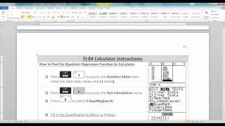 7.7 Lecture - Part 1 of 2 - Math 131