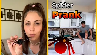 Funniest Moments In Scary Spider Prank 2020