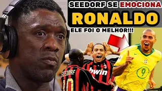 SEEDORF FALA DE RONALDO E LEMBRA DO MUNDO ESPANTADO COM O TALENTO DO FENÔMENO