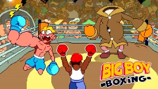 Big Boy Boxing - Knockout 3 Kids in a Trench Coat in this Cuphead & Punch-Out Inspired Boxing Game!