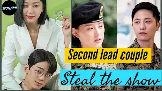 Kdrama Second lead couple who stole the show !