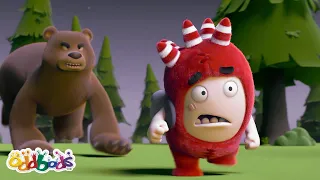 Beary Scary Woods 🐻| Oddbods Cartoons | Funny Cartoons For Kids