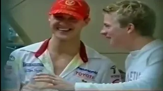 Michael Schumacher & Kimi Raikkonen: Mutual Respect Between World Champions