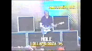 Hole Courtney Love Live at Vancouver Lollapalooza 1995 Clip