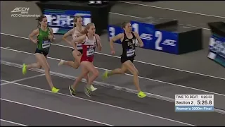 ACC INDOOR TF : 3000M - KATELYN TUOHY (NC STATE) SHOW 💨