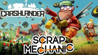 RITORNO su SCRAP MECHANICS! CRASHLANDER MOD