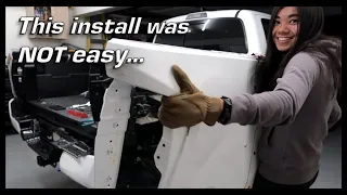 Tacoma Bed Repair: Rear Fender Replacement | TRD Pro Rebuild Series Ep 4