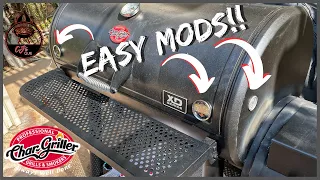 4 EASY Grand Champ Offset MODIFICATIONS | Char-Griller XD Grand Champ Offset Smoker Grill!