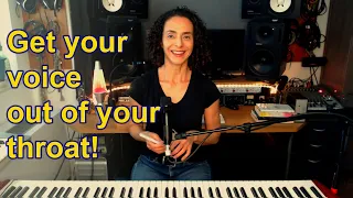 Vocal Warm up: Get Your Voice Out Of Your Throat!
