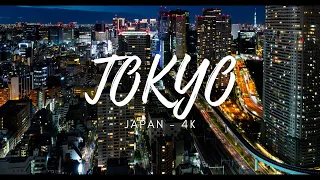 Tokyo in 4K ULTRA HD - 1st Largest city in the world (60 FPS) - WWW