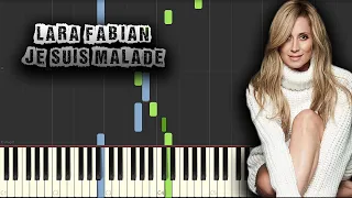 Lara Fabian - Je Suis Malade - Piano Solo - [Piano Tutorial] (Download MIDI + PDF Scores)