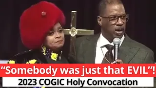 Bishop Sheard REBUKES false allegations about First Lady Sheard during 2023 COGIC Holy Convocation