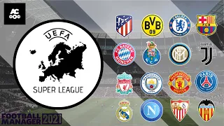 FM21 | THE EUROPEAN SUPER LEAGUE | THE DATABASE!