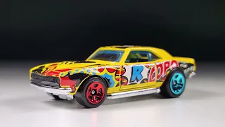 Hot Wheels Mainline Review: '68 COPO Camaro | 2023 HW Art Cars | STH and Mainline