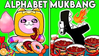 ALPHABET'S LORE LETTER F AND LANKYBOX FOXY CRAZY MUKBANG (INSANE ANIMATION AND MORE!)