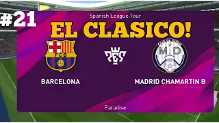El Clasico 2020 // FULL MATCH-BARCEONA vs REAL MADRID 1-1// MUST WATCH// PES2020