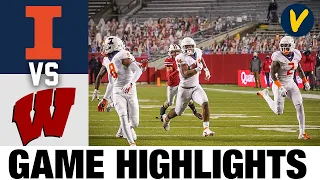 Illinois vs #14 Wisconsin Highlights | Week 8 2020 College Football Highlights