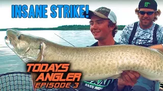 Insane Musky Topwater Strikes - "Why We Fish Musky" - Season 1 Episode 3 - Todays Angler