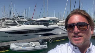 New 2023 Bavaria Yachts SR36 Powerboat Video Walkthrough Review By Ian Van Tuyl Yacht Broker ForSale