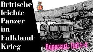 Britische leichte Panzer im Falklandkrieg - Over the Waves and far away (Supercut)