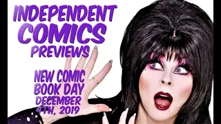 NEW COMIC BOOK DAY 12/4/19 INDEPENDENT COMICS PREVIEWS OF EVERY BOOK, COVER, AND KEY! NCBD COMICS