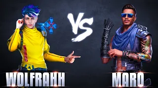 { MARO VS WOLFRAHH } WHO IS BEST ? | FREE FIRE BEST PASSIVE CHARACTER