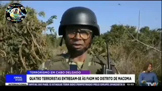 Três (3) Terroristas sentregaram em Macomia