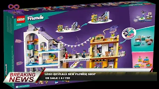 LEGO reveals new Flower Shop  on sale I 41732